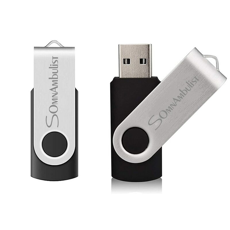 SomnAmbulist Pen Drive 32GB 64GB 128GB USB2.0 ad alta velocità per PC Mobile Mini Pen Drive 16GB 32GB USB Flash Drive 64GB 8GB 4GB