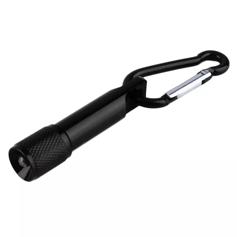 Портативный светодиодный мини-фонарик для кемпинга, алюминиевый брелок для ключей, светодиодный светильник для самообороны, уличный цветн...