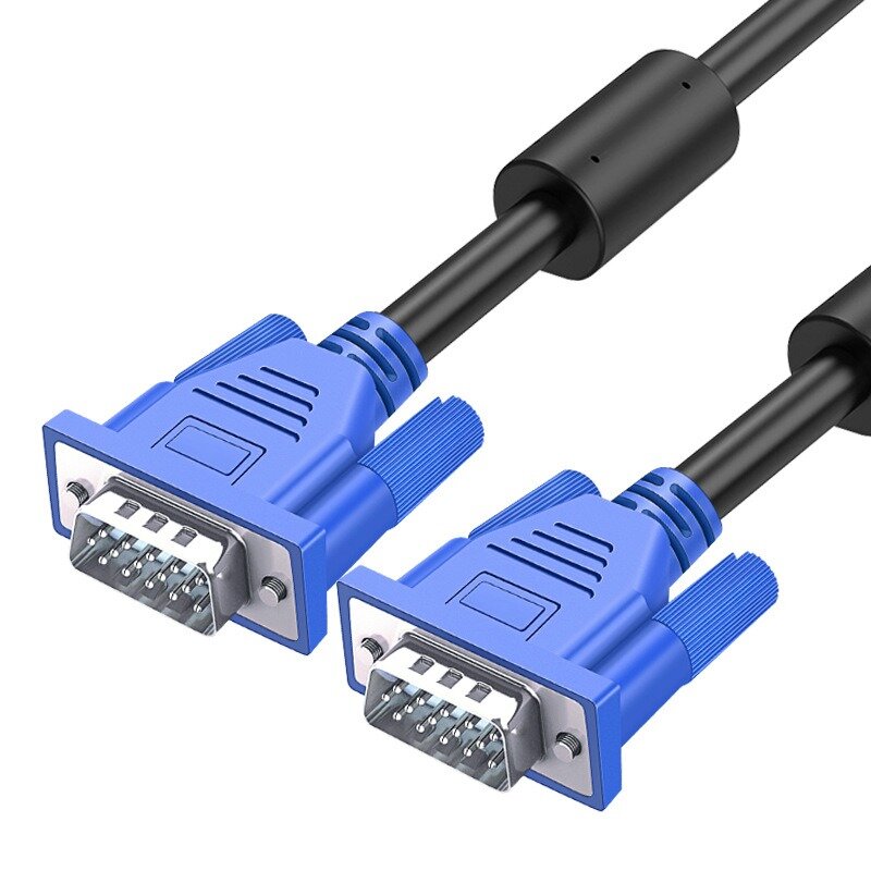 Cable VGA para Monitor de ordenador, Cable HD para proyector de TV, línea de extensión de vídeo VGA, 1,5/1,8/5/10 metros, 1440x900P
