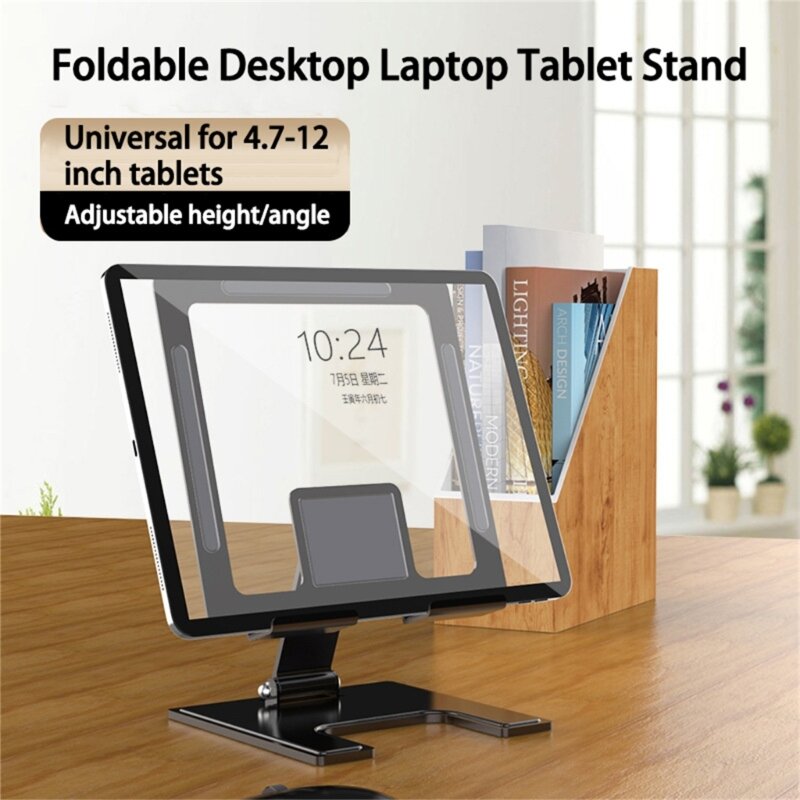 Składany uchwyt na telefon komórkowy na biurko na tablet z funkcją telefonu elastyczny stół na biurko Dropship