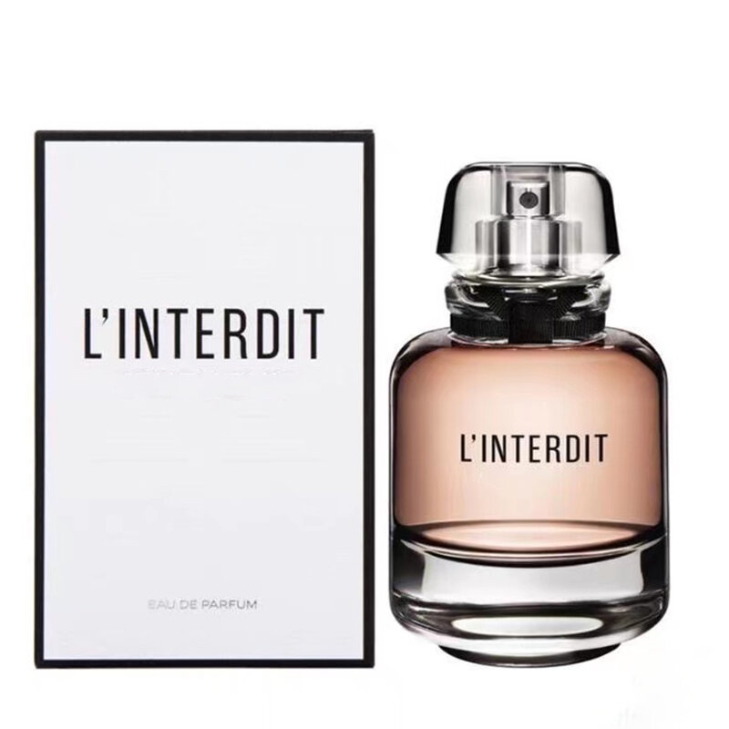 ร้อนยี่ห้อ L'Interdit Original น้ำหอมผู้หญิงยาวผู้หญิง Parfume Charm Lady Body สเปรย์น้ำหอมระงับกลิ่นกาย