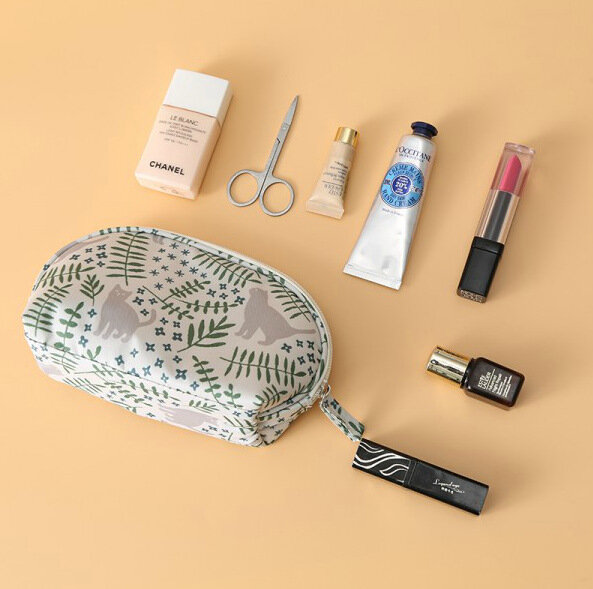 Bolsa de cosméticos impermeable para viaje al aire libre, bolso de almacenamiento de artículos de tocador cosméticos portátil de gran capacidad para mujer, bolso de mano