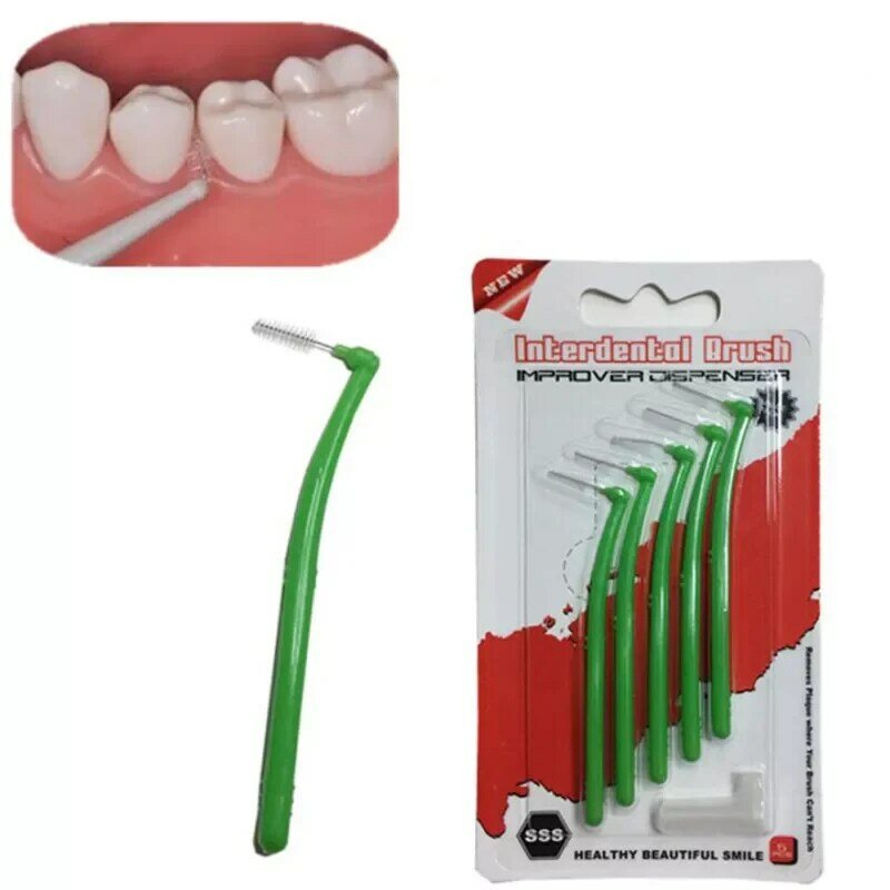 5 stücke 0,5mm Erwachsene Interdentalbürste Sauber Zwischen Zähne Zahnseide Zahnstocher Mundpflege Werkzeug Dental Kieferorthopädische Zahn Pflege Werkzeug