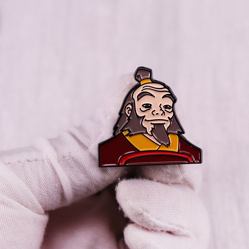 A0824 Avatar Magic Story Cartoon Anime Funny Metal Enamel Pins and Brooches for Lapel Pin Backpack Bags Badge Collar Jewelry