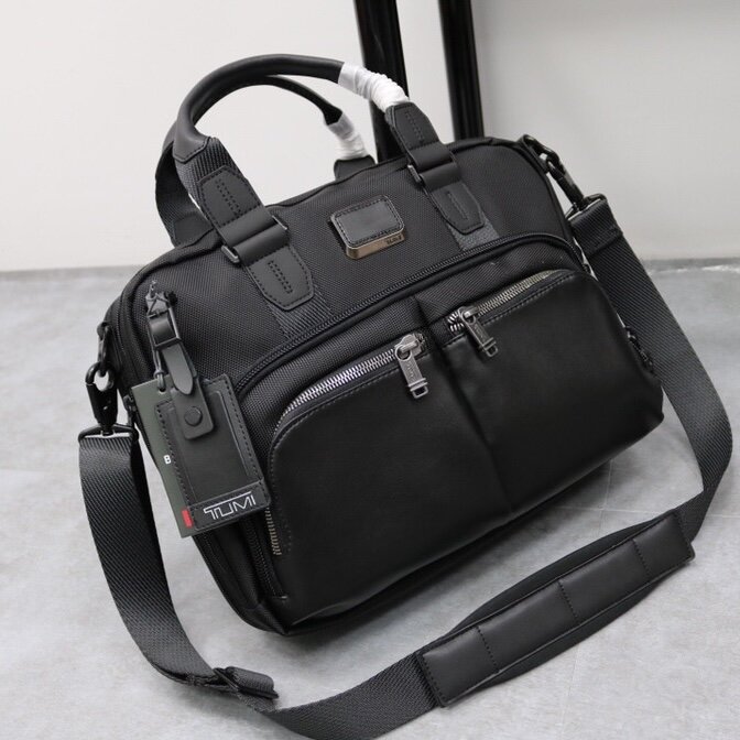 Tumi masculino mochila balístico náilon maleta portátil bolsa de ombro bolsa de viagem saco de computador