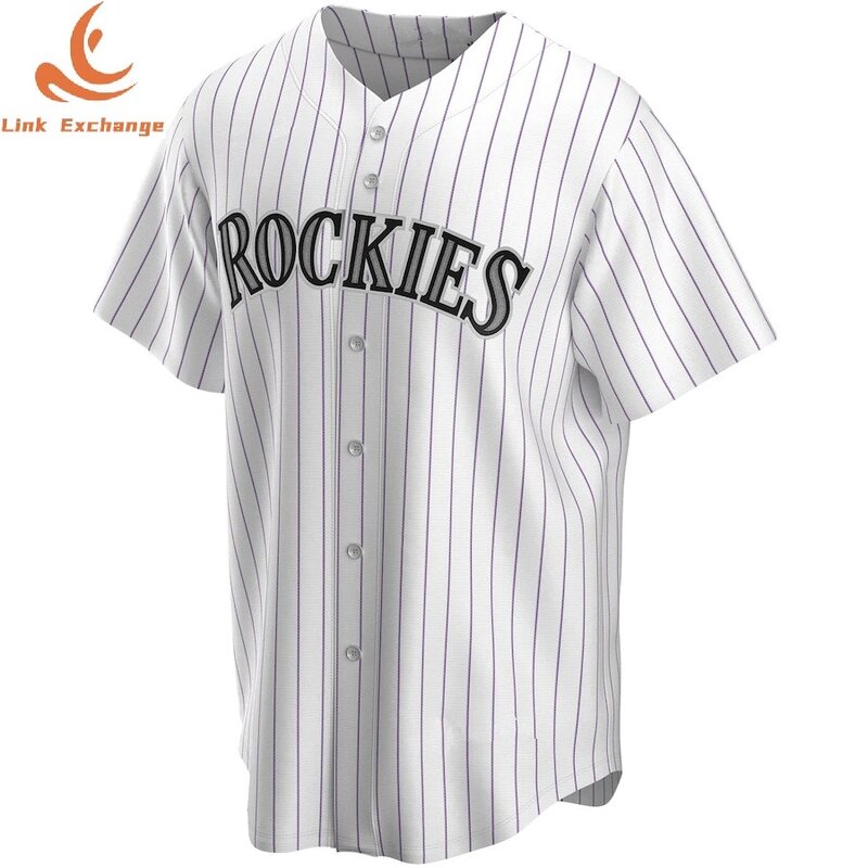 Camiseta de béisbol de Colorado Rockies para hombres, mujeres, jóvenes y niños, de alta calidad