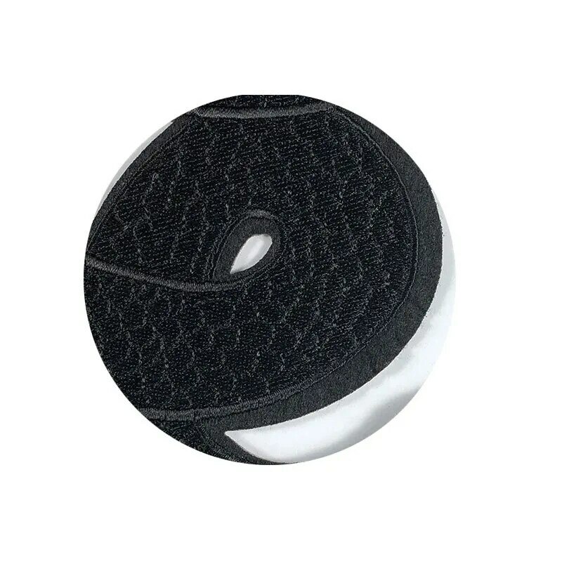 การ์ตูนงูสีดำ Patch DIY เย็บเสื้อผ้าขนาดใหญ่สติกเกอร์รีดผ้าปักปักลายผ้า Applique ตกแต่ง Badge