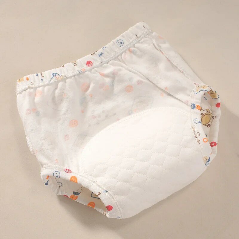3PCS Newborn Baby Training Diapers Adjustable Cloth Diapers Underwear Pant Diaper Reusable Washable Baby Nappies Infant Panties