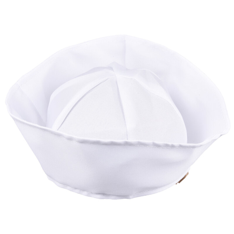 Sombreros de marinero para adultos, sombrero de marinero de la Marina, para fiesta de vestir, blanco, Capitán, accesorios de disfraz de marinero