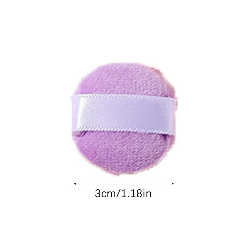 3/4/6Pcs Mini Finger Puff Detail Makeup Sponge Face Foundation Powder Concealer Cream Blend Cosmetic Accessories Makeup Tools