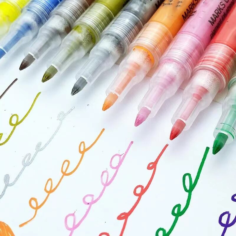 Canetas coloridas para journaling, Pintura Doodling, Golf Club Workshop, Golf Club Head Coloring Decoração