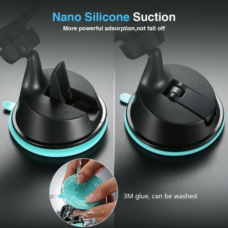 360 Draaibare Car Phone Holder Voorruit Stand Auto Air Vent Mount Stand Auto Dashboard Telefoon Beugel Voor Iphone Samsung Huawei
