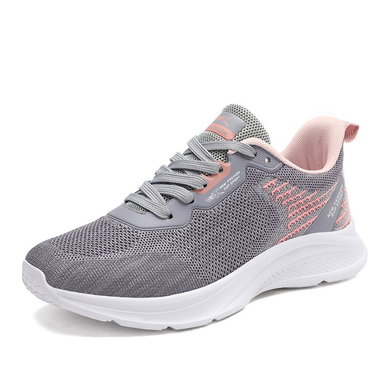 Women Casual Shoes 2022 New Sneakers Mesh Breathable Couple Shoes Women Men Sports  Running Shoes 35-41