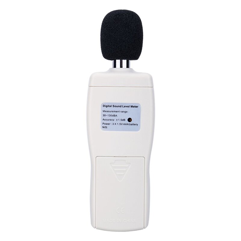Fonometro digitale 30-130dB misuratore di rumore sensore intelligente analizzatore di rivelatore DB retroilluminato AS804 sconto del 48%