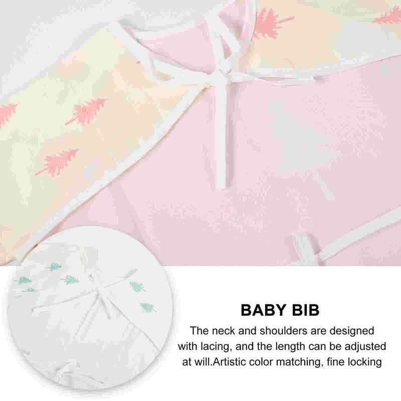 2Pcs  Waterproof Garment Baby Eating Aprons Baby Food Clothes Baby Apron Bib