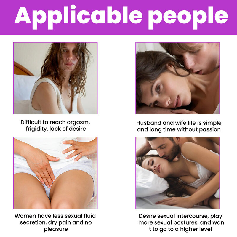 Orgasmo afrodisíaco femenino, estimulación Vaginal enhanretráctil, aceite reafirmante, orgasmo, potenciadores del deseo Sexual
