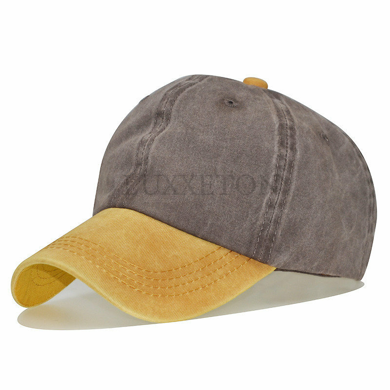 Fashion WASHED DENIM Baseball Cap Men Women Distressed Faded Caps Sunscreen Hats Adjustable Baseball Hats Outdoor Sports Hats