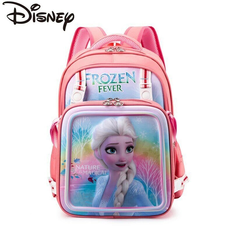 Disney dos desenhos animados novos congelados mochila homem-aranha bonito estudante mochila impermeável leve grande capacidade das crianças