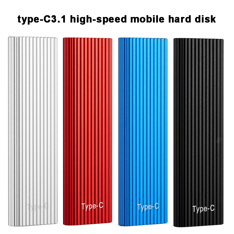 16TB USB 3.1 For Laptops Desktop Mobile M.2 Computer Portable TYPE-C Original Solid State Drive High Speed SSD HDD External