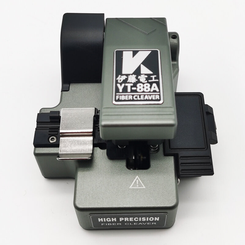 YT-88A Signal Fire Fusion Splicer Optical Fiber Cleaver Fiber Cutter With Wast Fiber Box