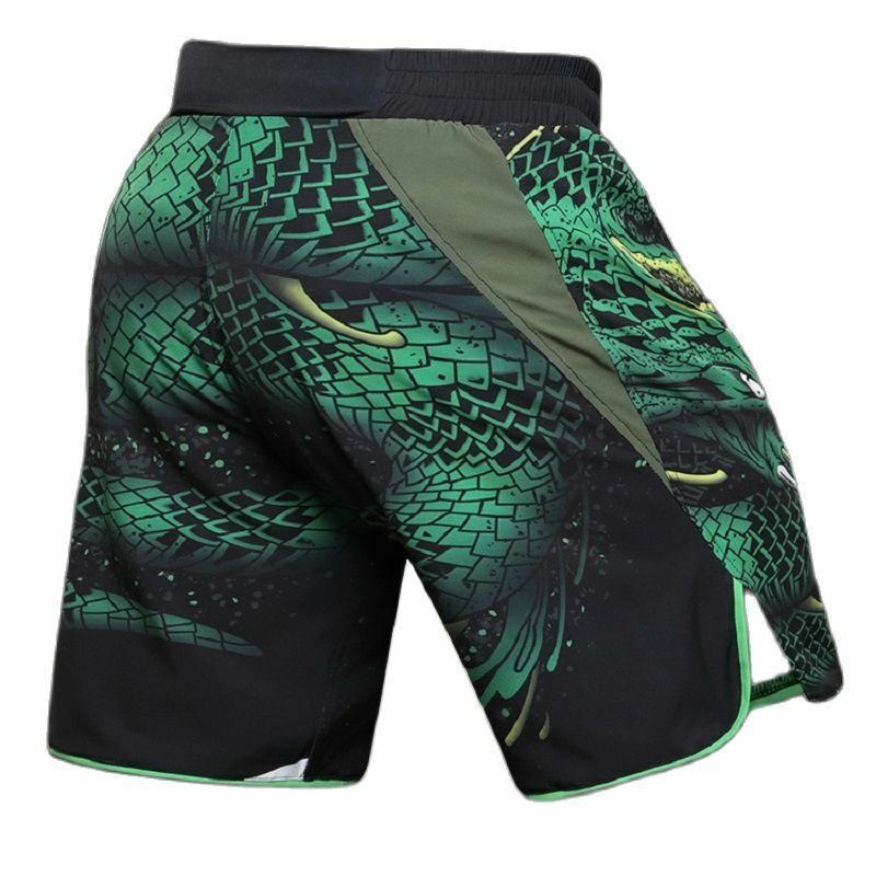 Elastic Waist Shorts Fashion Running Sport Short Pant Workout Training Sweatpants Shorts Streetwear For Men Green Bottoms
