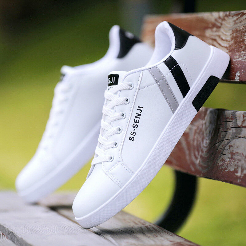 2022 Spring Men Shoes Casual Sport Shoes Man Trendy Shoes All-match Trend Small White Shoes Student Comfortable Fashion Sneakers