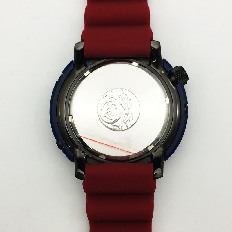 Men's Watch Movement Sapphire Glass Water Resistant Steel Case Luminous