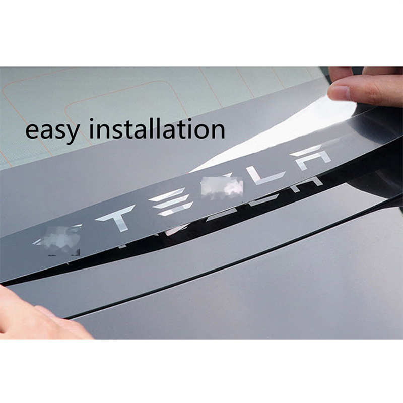 Voor Tesla Model 3/Y Auto Remlichten Sticker Acryl Hoge Positie Remlicht Patch Auto Accessoires Decoratie auto Sticker