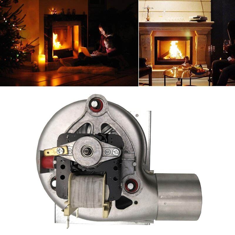 Ventilador de chimenea para horno, ventilador de escape con resistencia a altas temperaturas, 220V, 2000rpm, sombreado, G6KA