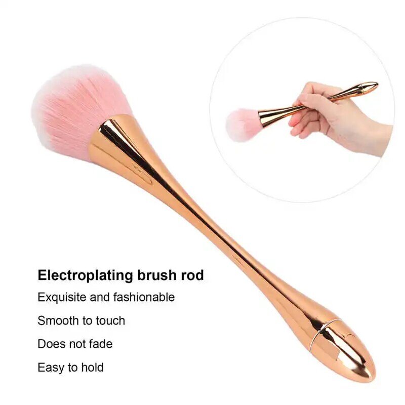 Blush Brush Soft Hair Strong Powder Grasping Ergonomic Cosmetic Tool Portable Blush Makeup Brush for Makeup Artist for Powder