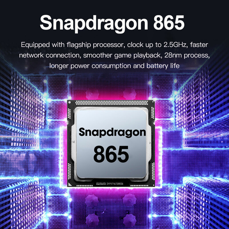 Смартфон Snapdragon 865, планшетный ПК Pad 5, 120 Гц, 11 дюймов, WQHD + 2,5 K, ЖК-дисплей, 12 Гб + 512 ГБ, 8800 мАч