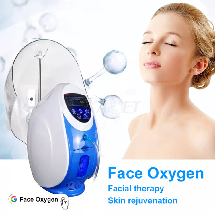 الوجه الأكسجين العلاج قبة الأكسجين رذاذ تجديد الجلد معدات الوجه صالون