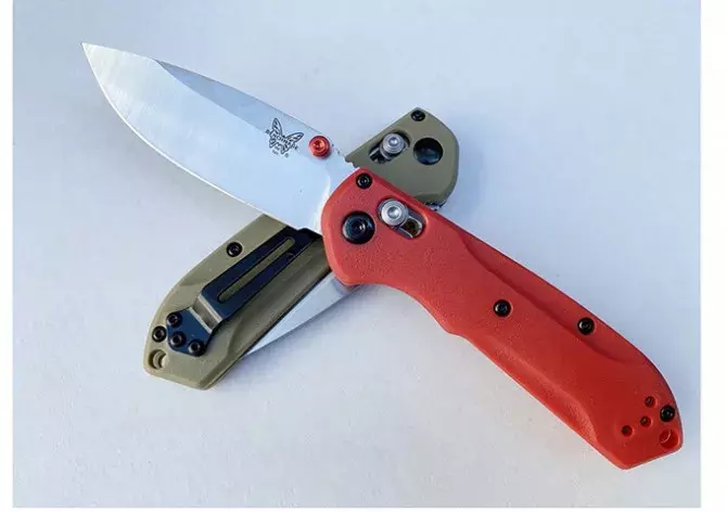 BENCHMADE-cuchillo plegable 565 para exteriores, cuchillos de bolsillo tácticos portátiles, defensa de seguridad, supervivencia, pesca y acampada