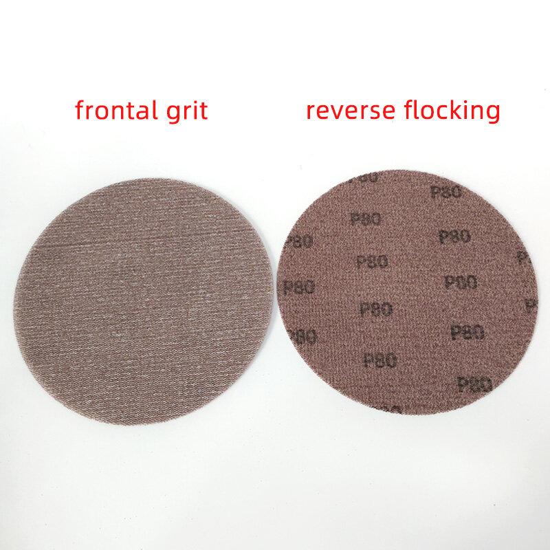 9 Inch 225mm Net Sandpaper For Polishing Tools Breathable Mesh Wall Sander Dry Grinding Disc Round Flocking Car Abrasive Paper