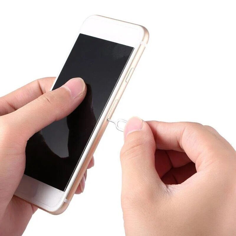 5000 Pçs/lote Removedor de Bandeja Do Cartão Sim Eject Ejetor Pin Chave Ferramenta aberta para iPhone 4 4S 5 5S 6 6s mais xs xr max para iPad para SamSung