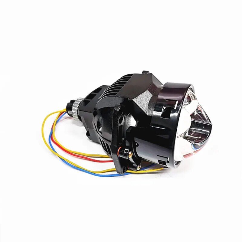 70W 3 Pouces Bi LED Projecteur Laser Module De Lentille A MENÉ LA Lentille Phare Carénage H7 H4 Sans Perte Lentille Bifocale Salut Lo Faisceau Phare