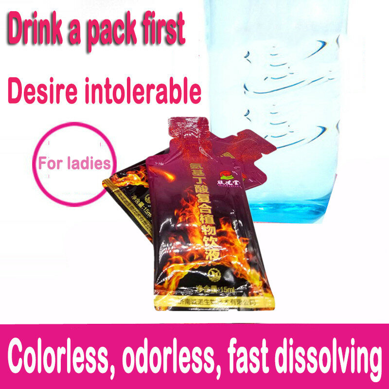 Colorless and Odorless Powder Orgasm for Women Oral Liquid Can Be Put Into Beverages for Women To Dissolve Quickly