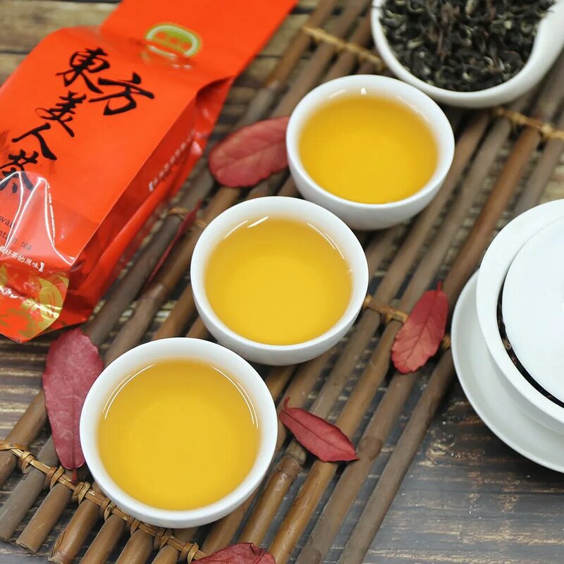 2021 tajwan Oolong chińska herbata, orientalne piękno Oolong, Dongfang Meiren, biały Wulong, Bai Hao herbata wschodnia Oolong 50g