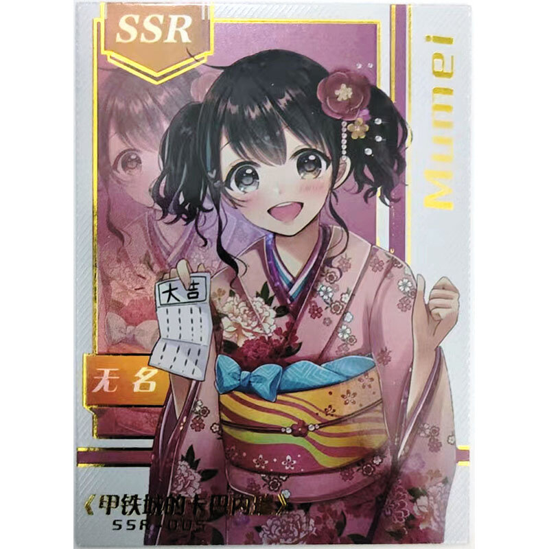 Anime Goddess Story Goddess Feast 3Rd Ssr Rare Cards Mumei Paimon Klee Forger Kikyo Collection Card Toy regalo di compleanno di natale