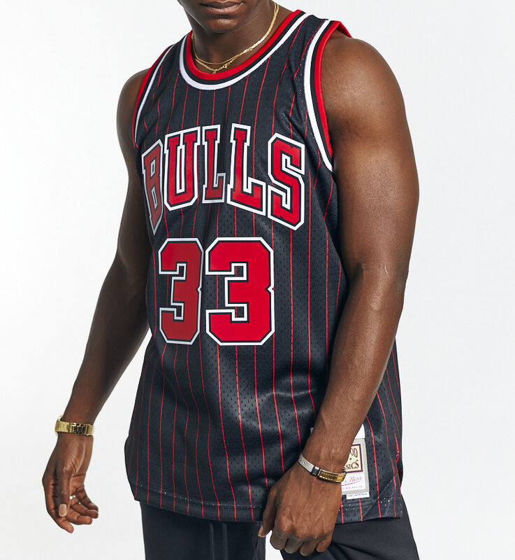 Camisetas de baloncesto americanas para hombre, ropa #33, pantalones de pelota de Chicago Bulls de talla europea, Tops geniales 2XL