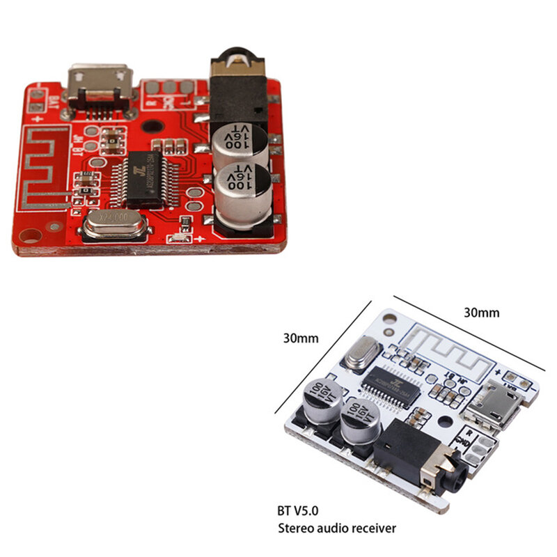 3.7-5V Diy Bluetooth-Compatibel Audio Receiver Board Bt 5.0 Mini Lossless Decoder MP3 Muziek Draadloze Stereo module