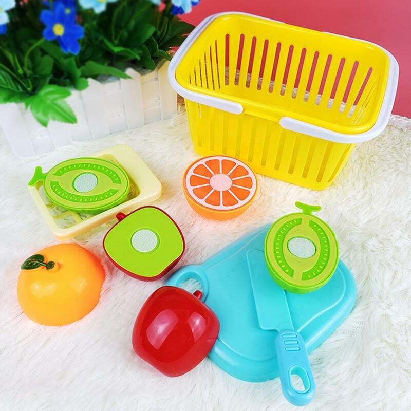 7Pcs/Set Pretend Play Toy Attractive Safe Durable Good-shaped Role Play Toy for Kindergarten  Fruit Play Toy  Role Play Toy