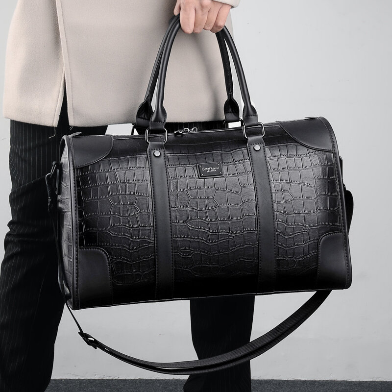 Yilian bolsa de viagem de grande capacidade para viagens longas e curtas, viagens de negócios, mochila de moda, mochila masculina