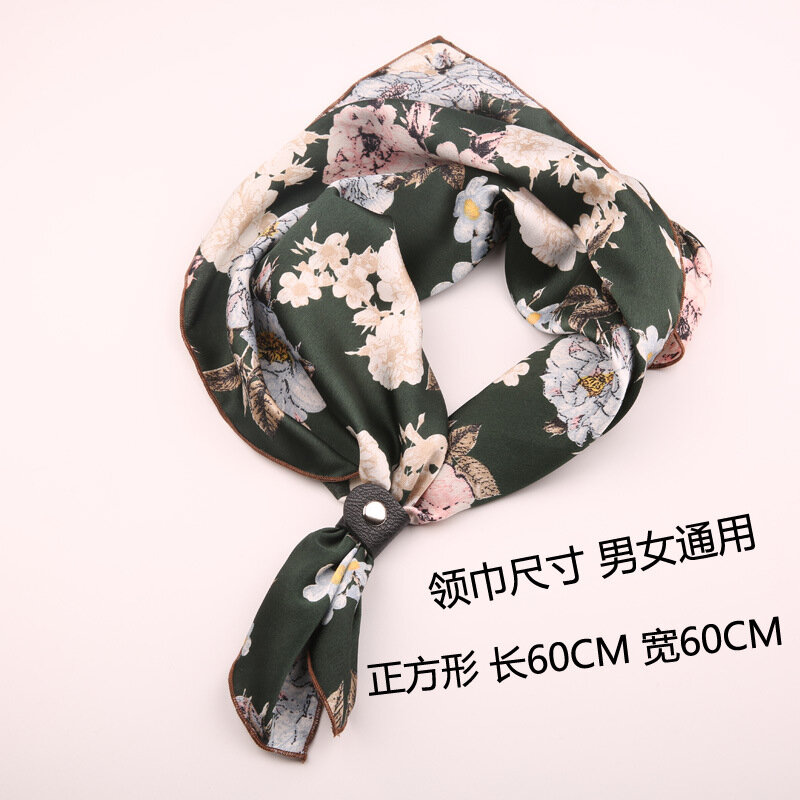 Женский Повседневный хлопковый шарф, 60*60 см, квадратный полосатый носовой платок, вечерние квадратные шарфы для осени и зимы