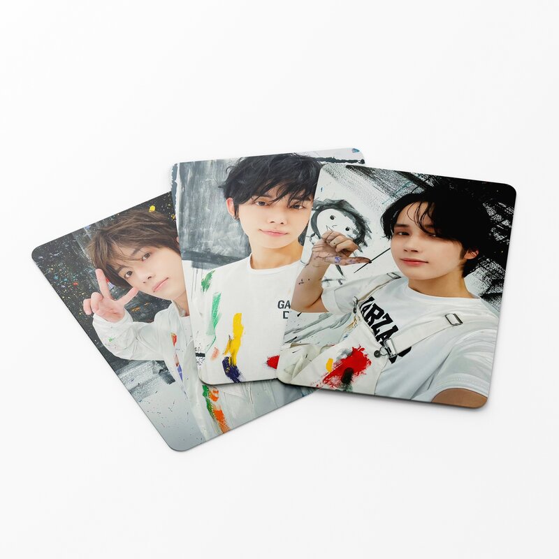 بطاقة Kpop الكورية الجنوبية الصغيرة للمشاهير ، بطاقة LOMO الحلوة الخاصة بيوم المجموعة ، بطاقة بريدية عالية الجودة وعالية الجودة ، هدايا المشجعين ، 55 قطعة