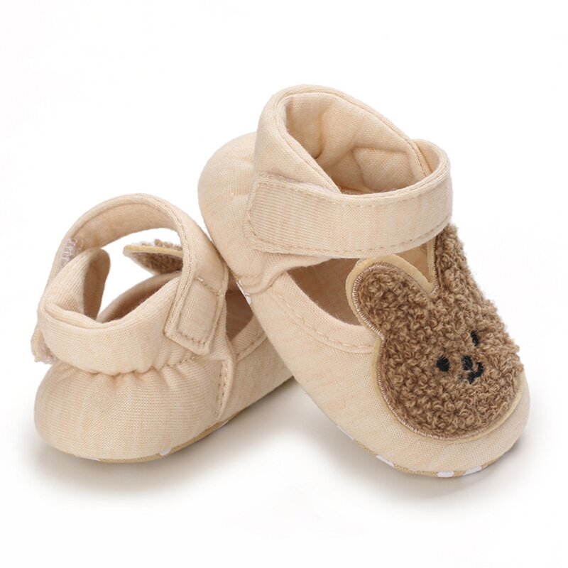 Weixinbuy-zapatos clásicos de dibujos animados para recién nacidos, zapatillas de suela suave acogedora para bebé, informales, para bebés de 0 a 18 meses, otoño