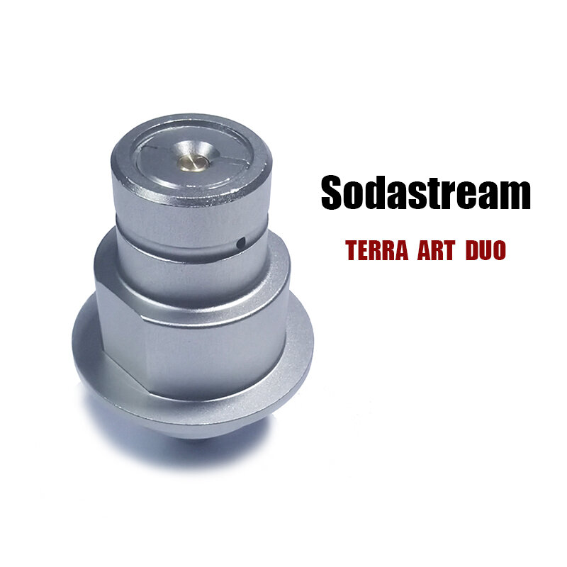 SodaStream Terra DUO Baru Kit Selang Adaptor Koneksi Cepat Seni Ke Silinder Tangki CO2 Eksternal W21.8 CGA320 G3/4 Adaptor Tangki
