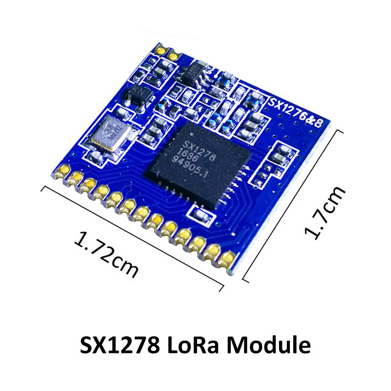 Módulo LoRa RF de 433mhz 2 piezas SX1278 PM1280, receptor y transmisor de comunicación de larga distancia SPI LORA IOT + Antena de 2 piezas 433MHz