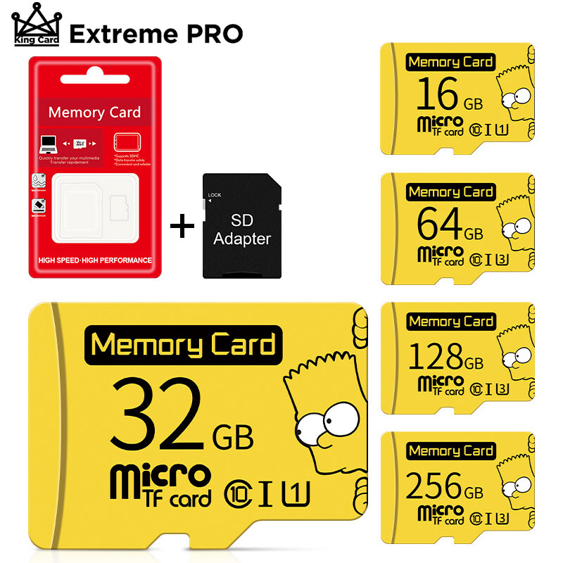 Großhandel Micro SD Karten 4GB 8GB 16GB Speicher Karte 64GB 128gb 256gb 512gb cartao de memoria 32GB TF Karte-Stick speicher Karte