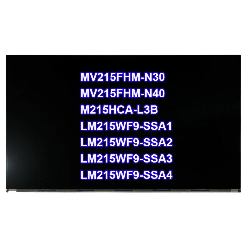 Fancyfu Layar LCD 21.5 "M215HCA L3B MV215FHM N30 MV215FHM N40 LM215WF9 SSA1 SSA2 SSA3 SSA4 LM215WF9 SS A1 A3 A4 Tampilan LCD